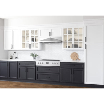 Zephyr 36 inch Convertible 400-CFM Stainless Steel Under Cabinet Range Hood