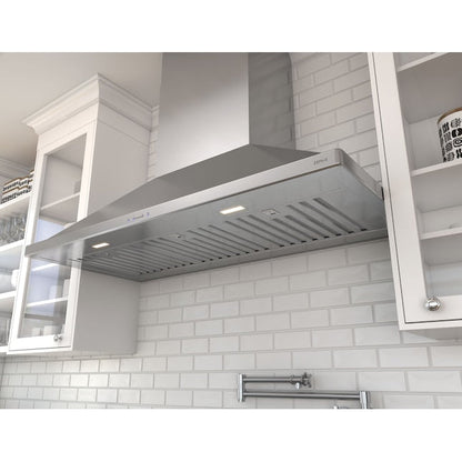 Zephyr 48 inch Ducted 1200-CFM Stainless Steel Wall-Mounted Range Hood